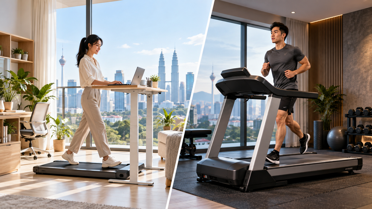Walking Pad vs Treadmill: Which Is Better for Your Home or Office in Malaysia? (2026 Guide)