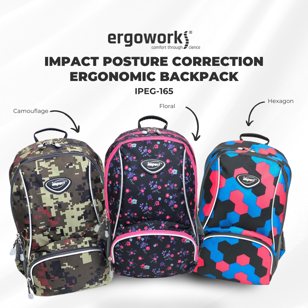 IMPACT - IPEG-165 Ergo-Comfort Spinal Support Backpack