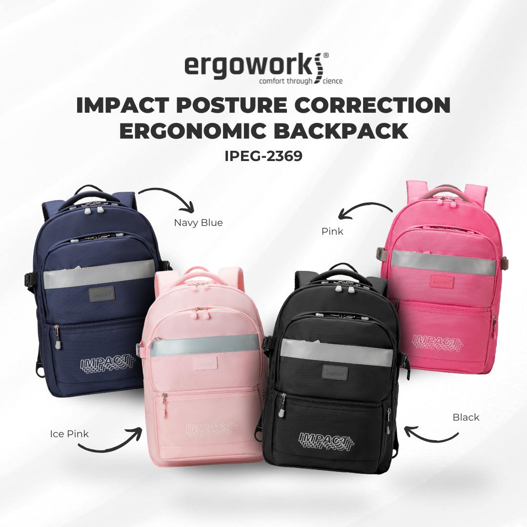 Impact Posture Correction Ergonomic Backpack, IPEG-2369