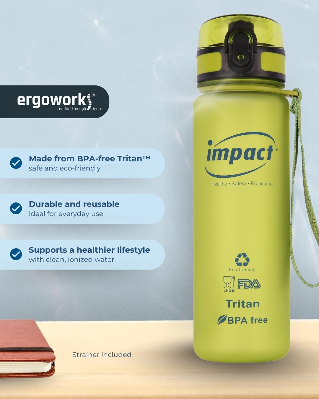 USA Tritan Jump Lid Design Ergo Bottle, 500ML