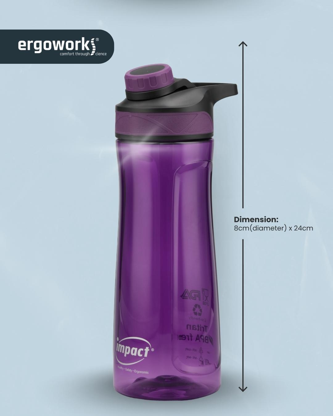 USA Tritan Magnet Screw Lid Ergo Bottle, 700ML