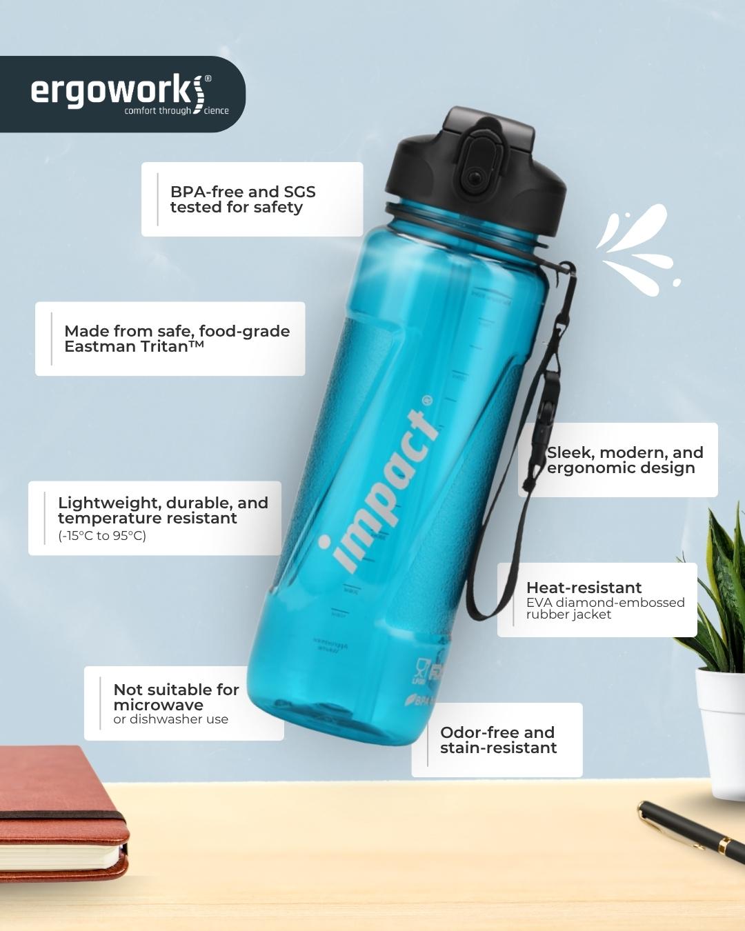 USA Tritan Magnet Screw Lid Ergo Bottle, 700ML