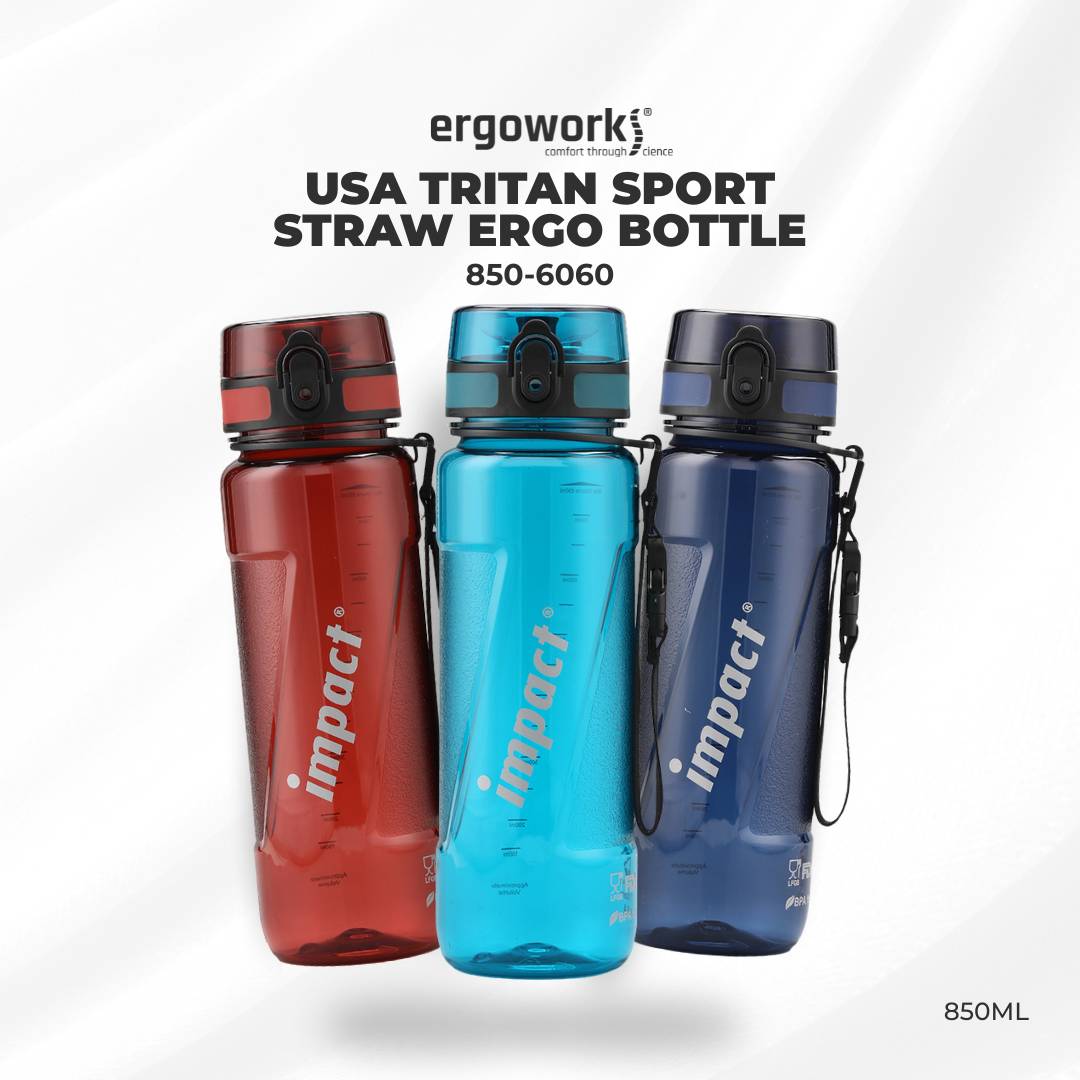 Nano Ionizer USA Tritan Jump Lid Ergo Bottle, 850ML