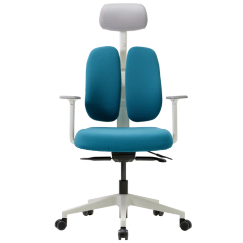 Gold Renewal Ergonomic Chair (Black / White Frame)