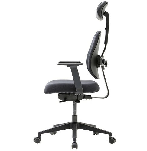 Gold Renewal Ergonomic Chair (Black / White Frame)