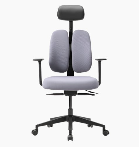 Gold Renewal Ergonomic Chair (Black / White Frame)