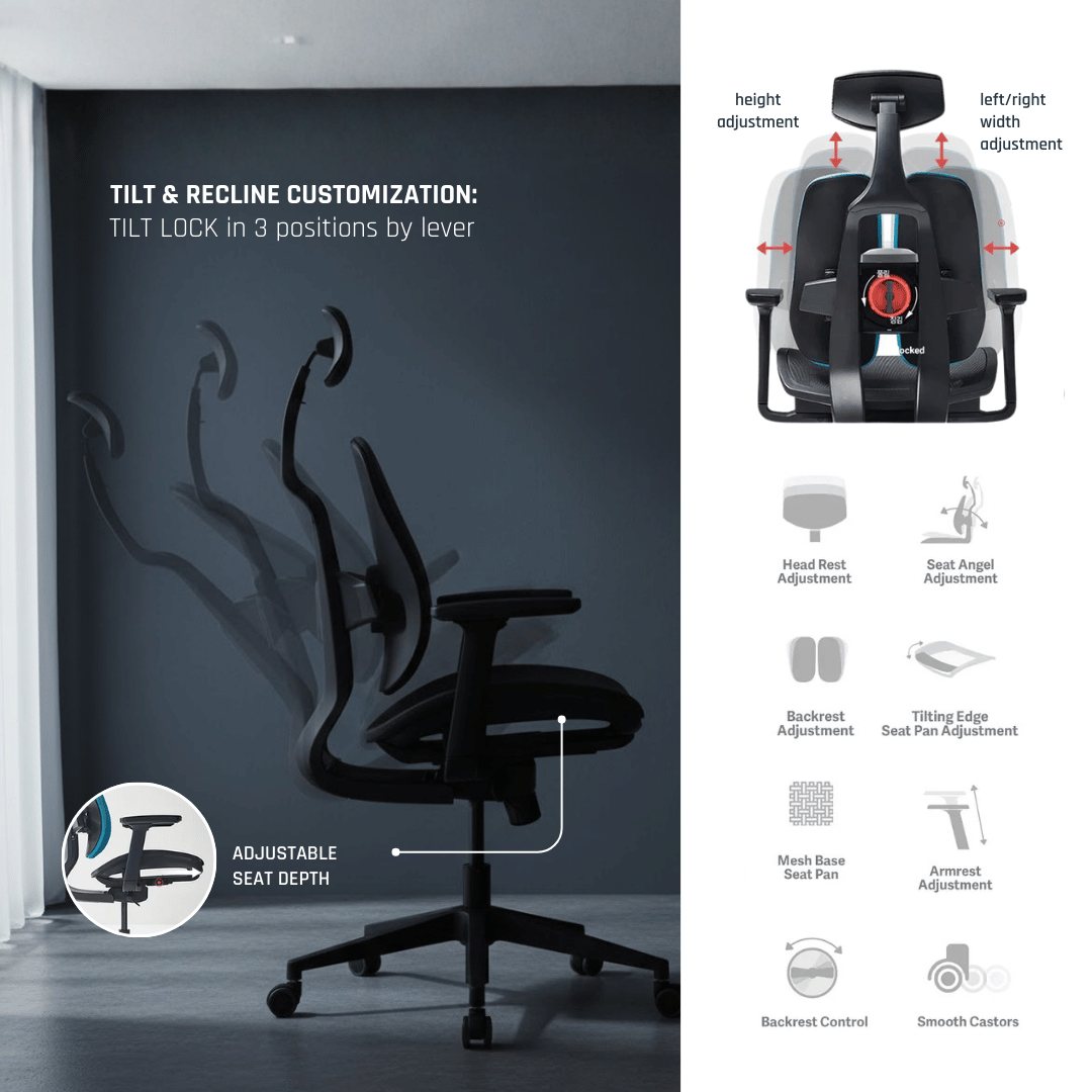 D2 Dual Comfort Chair DX2 Series