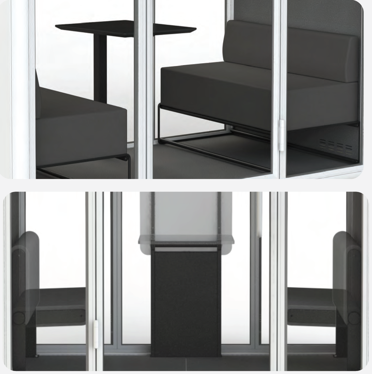 KOLO DUO Meeting Pod with UV-C Lamp | Ergoworks