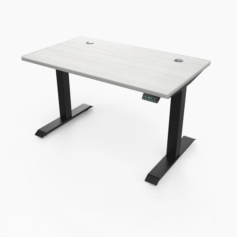 Signature Standing Desk, MFC Tabletop White Frame (Color Options Available)