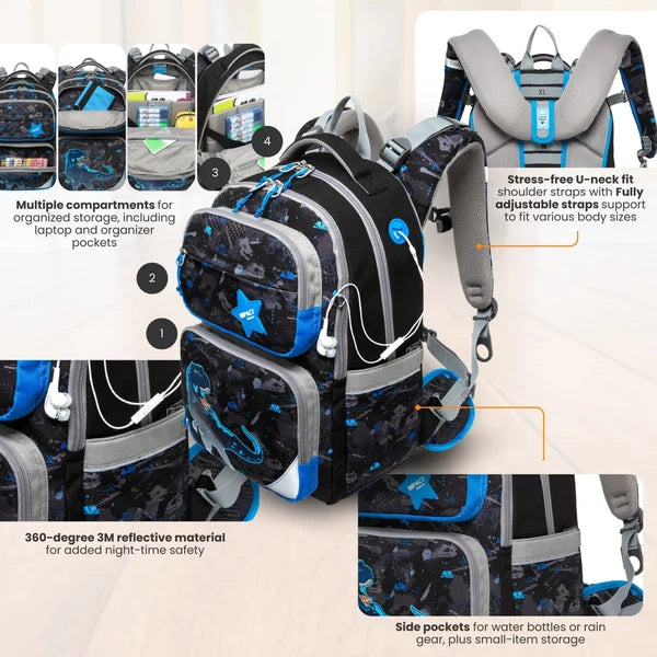 Impact Posture Correction Ergonomic Backpack, IM-00226