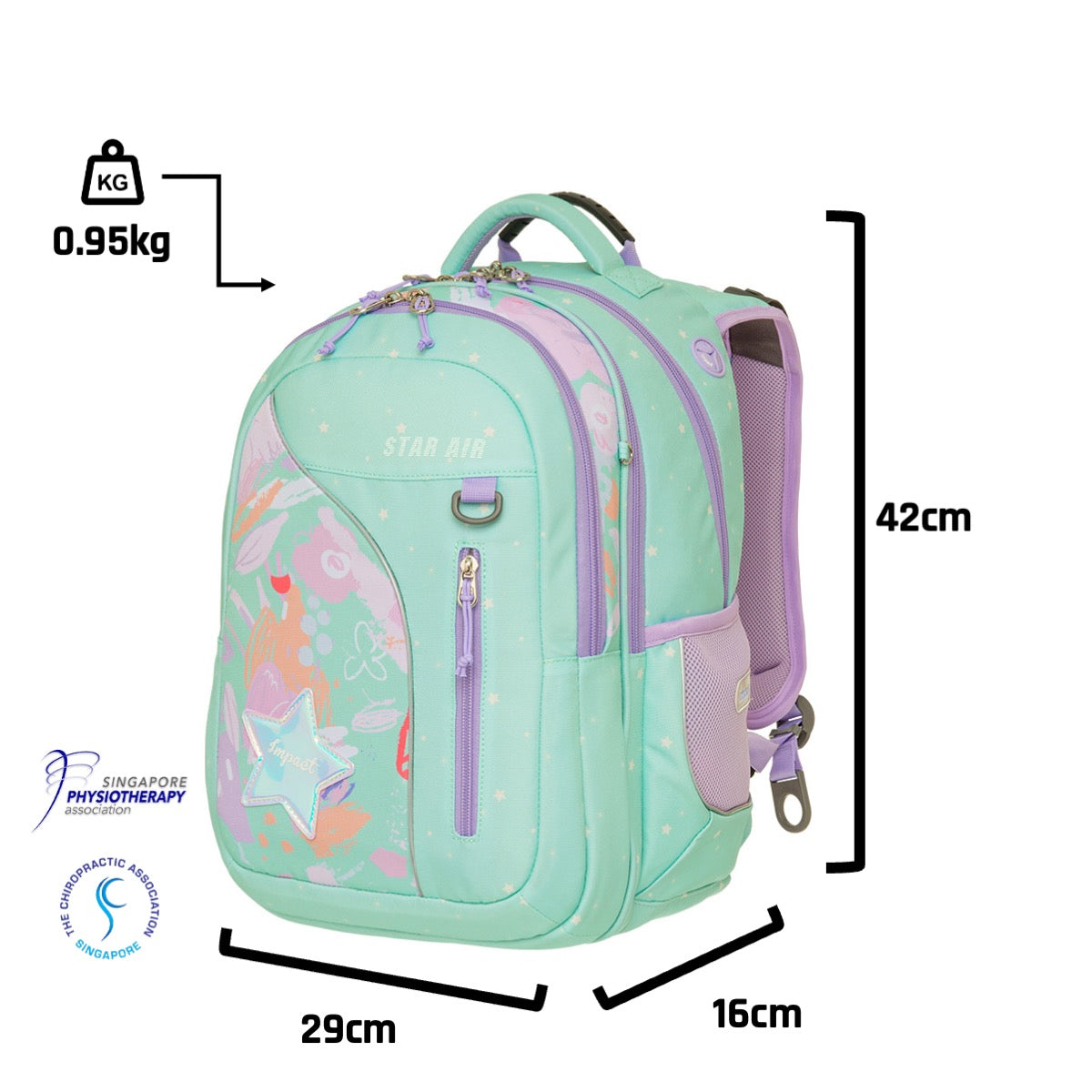 Impact Posture Correction Ergonomic Backpack, IM-00303