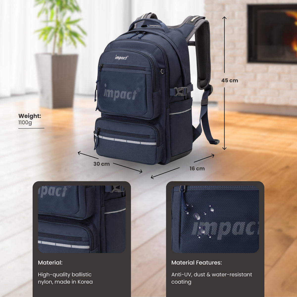 Impact Posture Correction Ergonomic Backpack, IM-00306