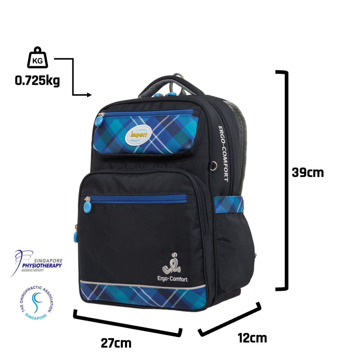 Impact Posture Correction Ergonomic Backpack, IM-00367