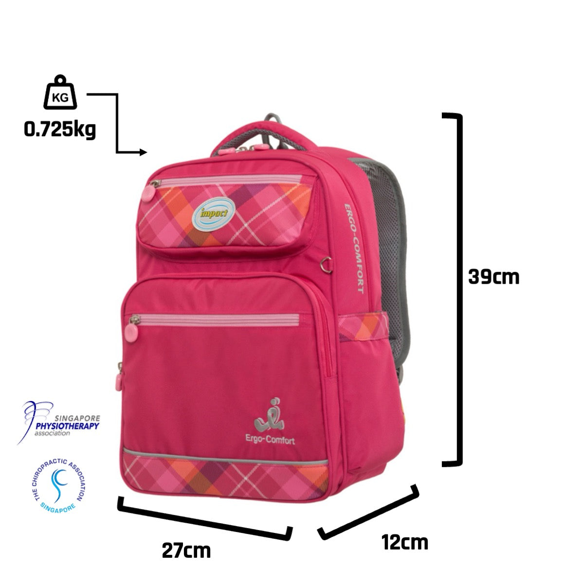 Impact Posture Correction Ergonomic Backpack, IM-00367