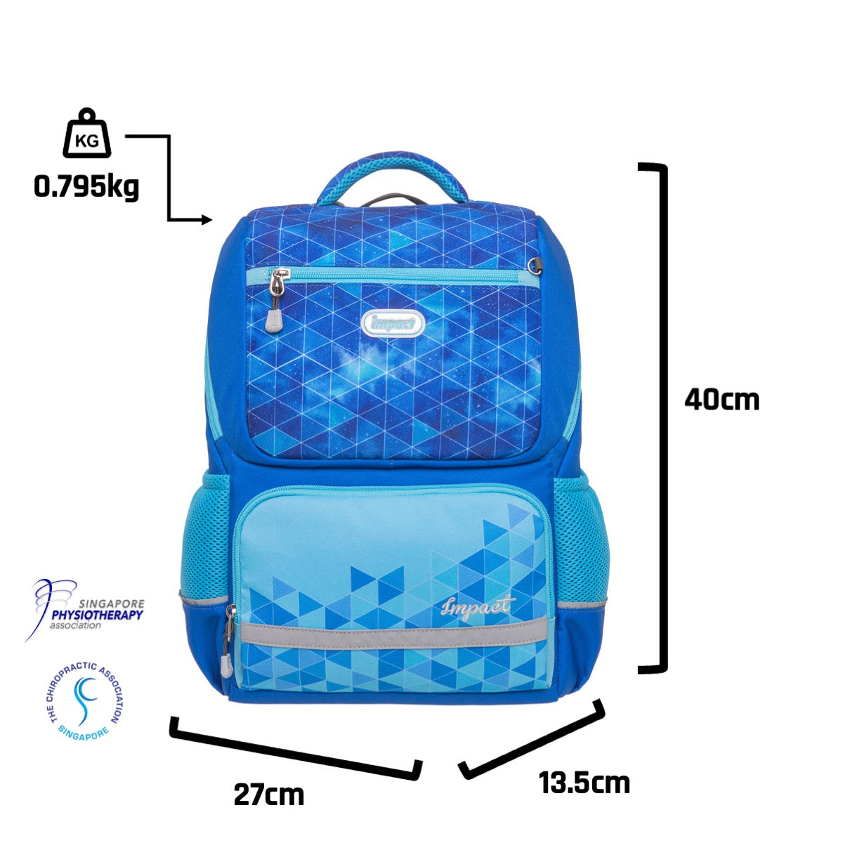 Impact Posture Correction Ergonomic Backpack, IM-00369 (Colour Option Available)