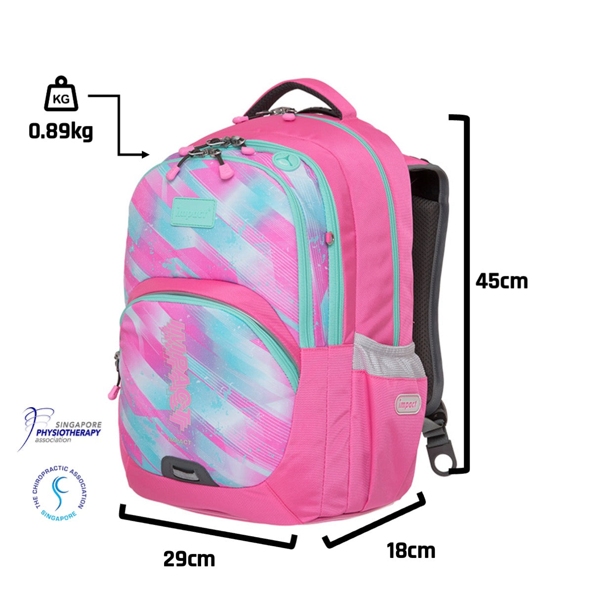 Impact IM-00385 Kids Backpack - Colour Options | Ergoworks