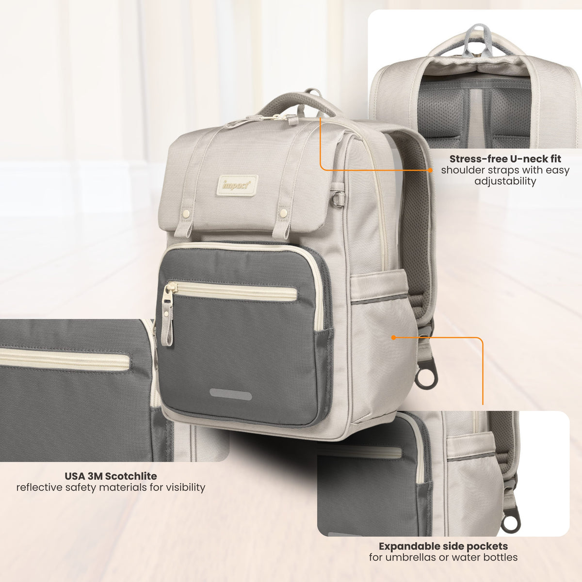 Impact Posture Correction Ergonomic Backpack, IM-00508