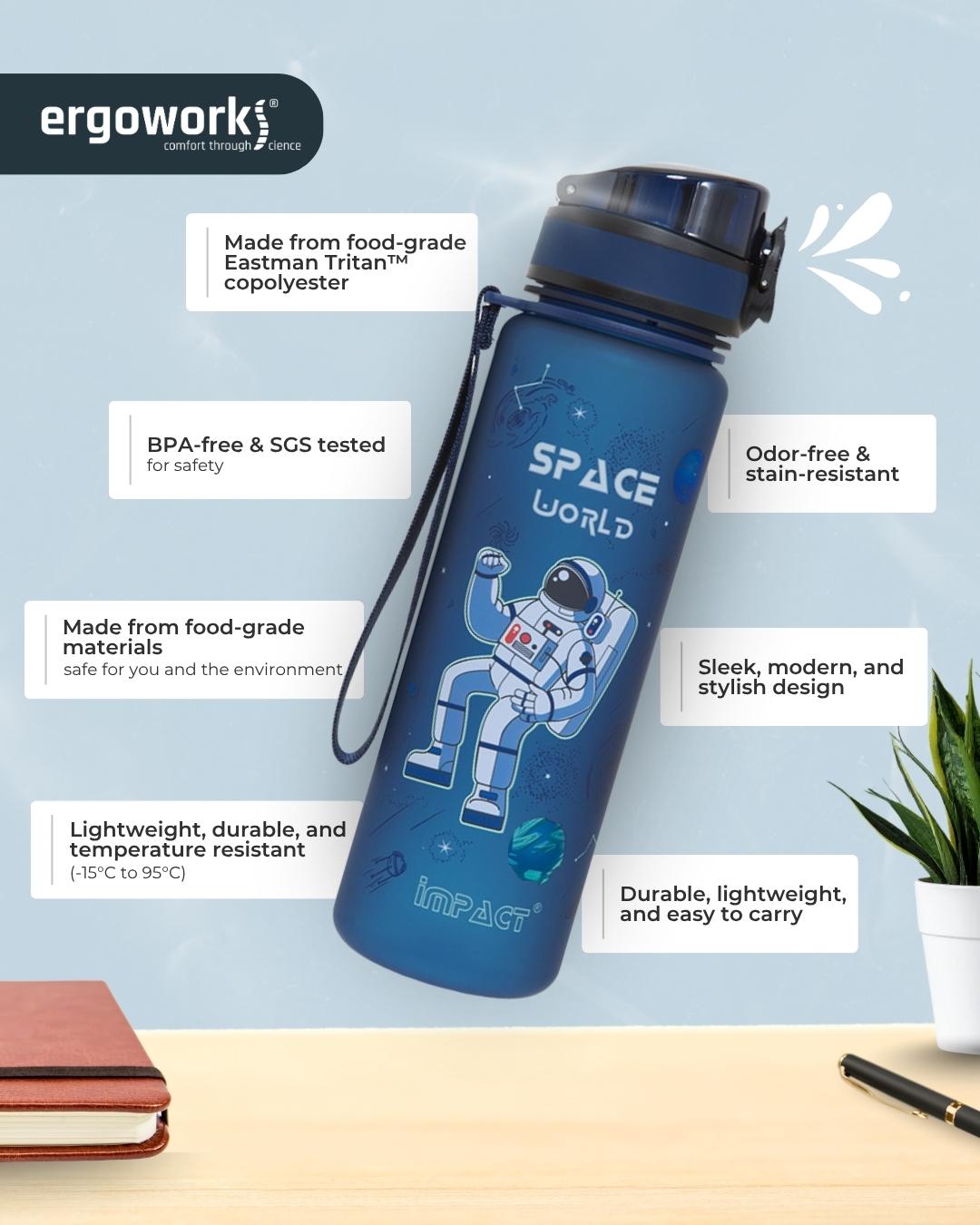 USA Tritan Jump Lid Design Ergo Bottle 500ML