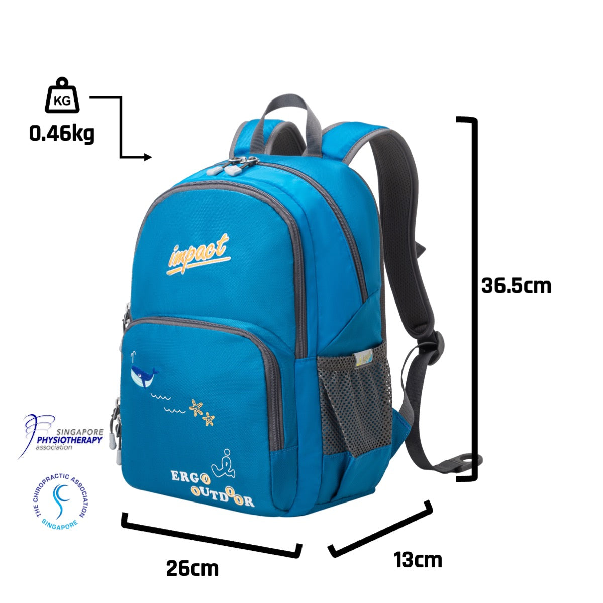 Impact Mini Junior Ergonomic Backpack, IM-00H06