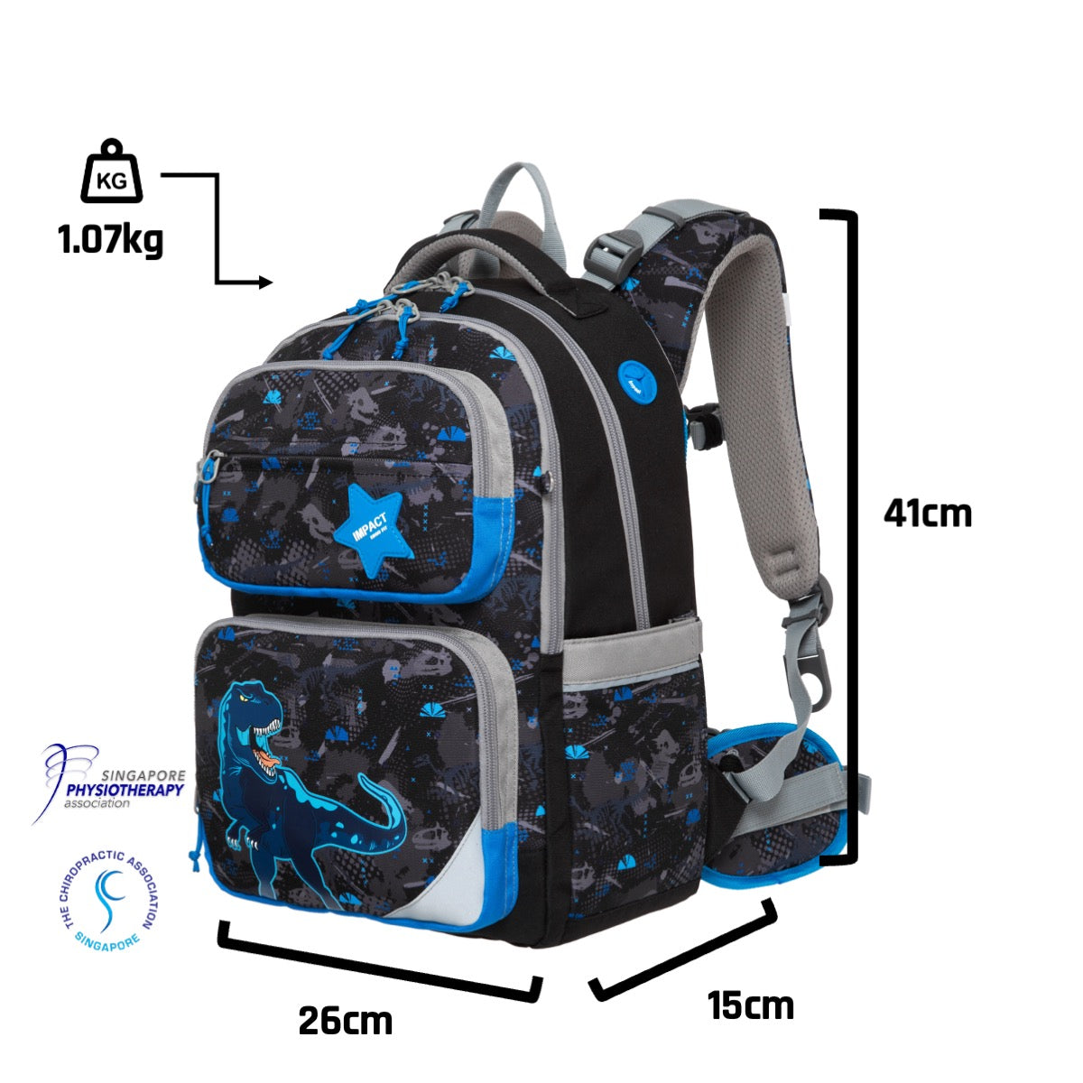 Impact Posture Correction Ergonomic Backpack, IM-00226