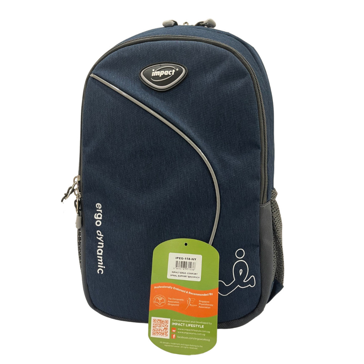 Impact Posture Correction Ergonomic Backpack, IPEG-158 (Colour Options Available)