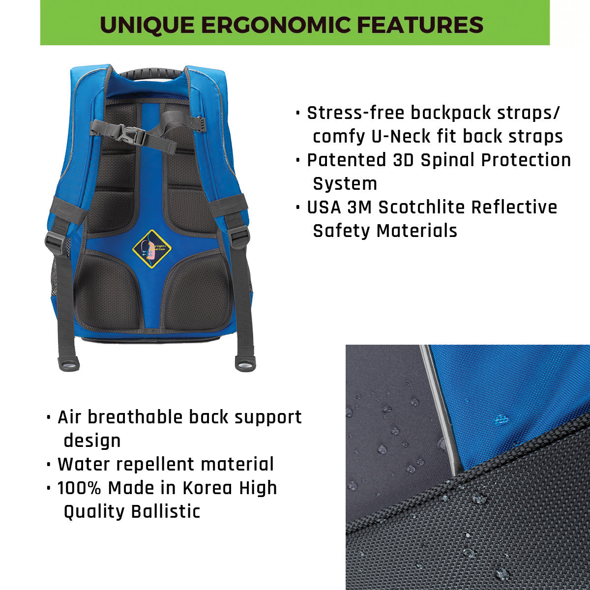 Impact Posture Correction Ergonomic Backpack, IPEG-167