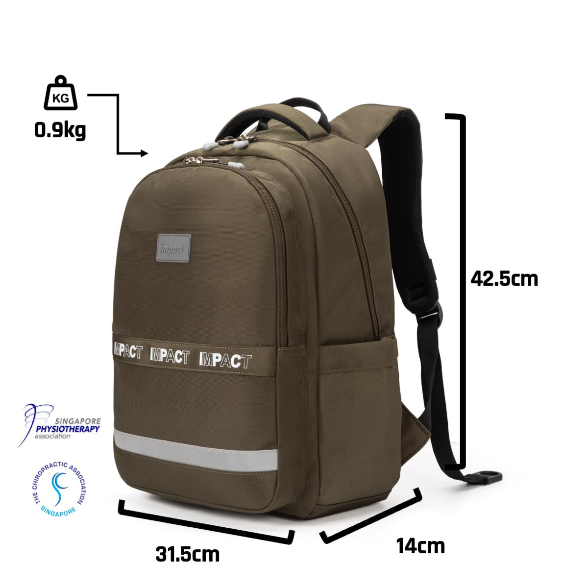 Impact Posture Correction Ergonomic Backpack, IPEG-2368