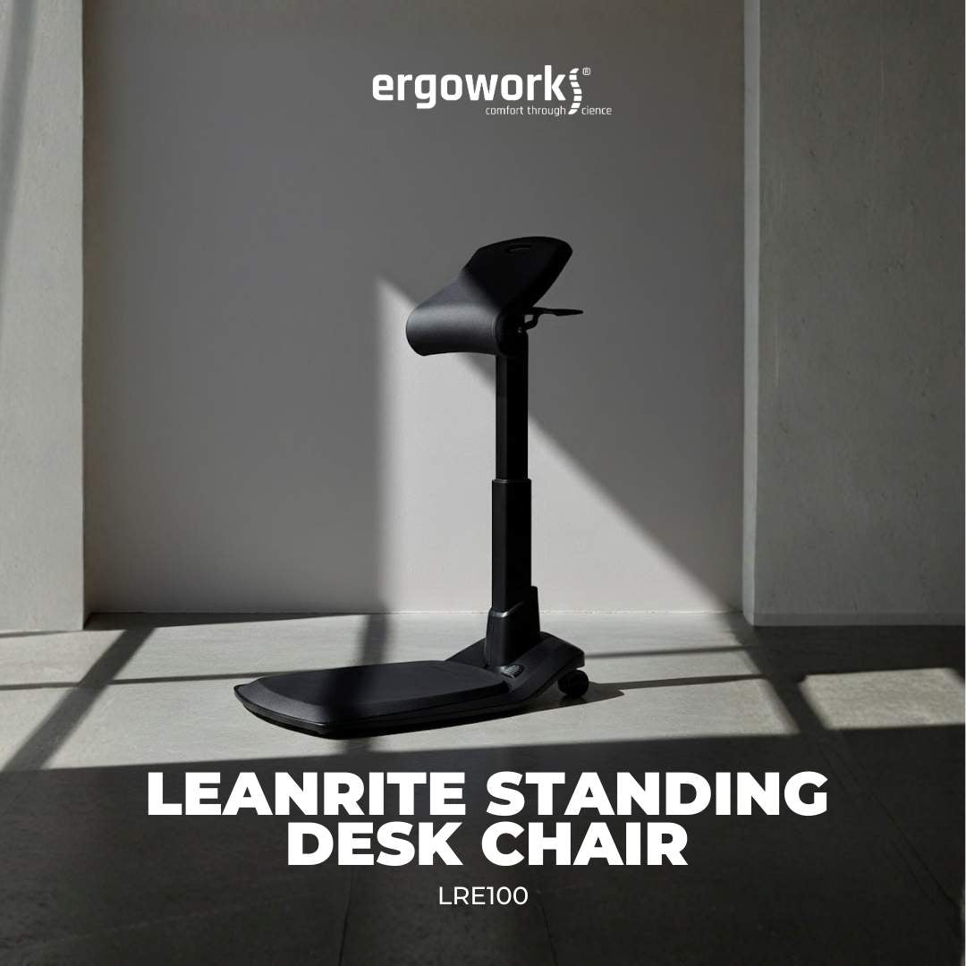 LeanRite Standing Desk Chair Active Office Seat