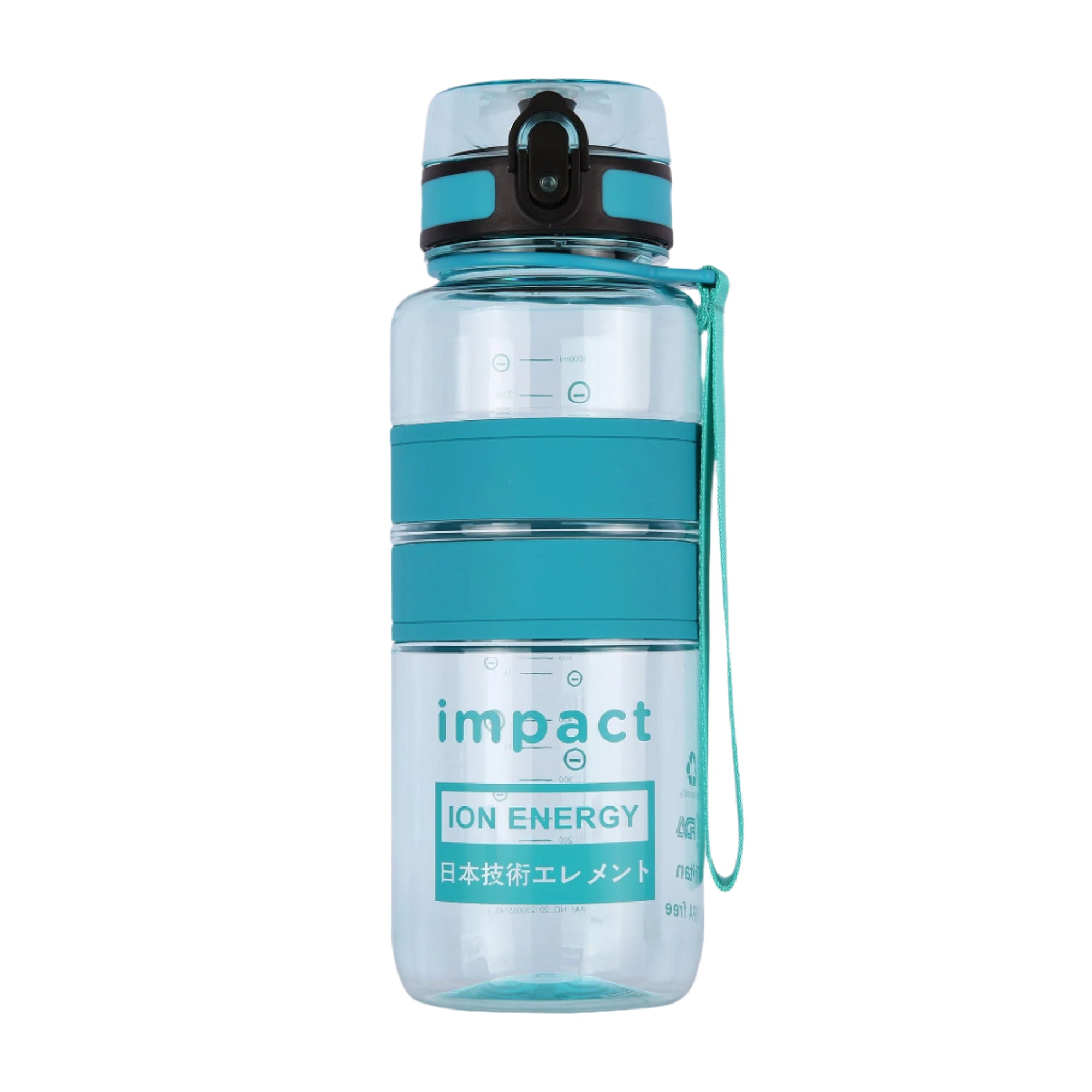 Nano Ionizer USA Tritan Jump Lid Ergo Bottle, 1000ML