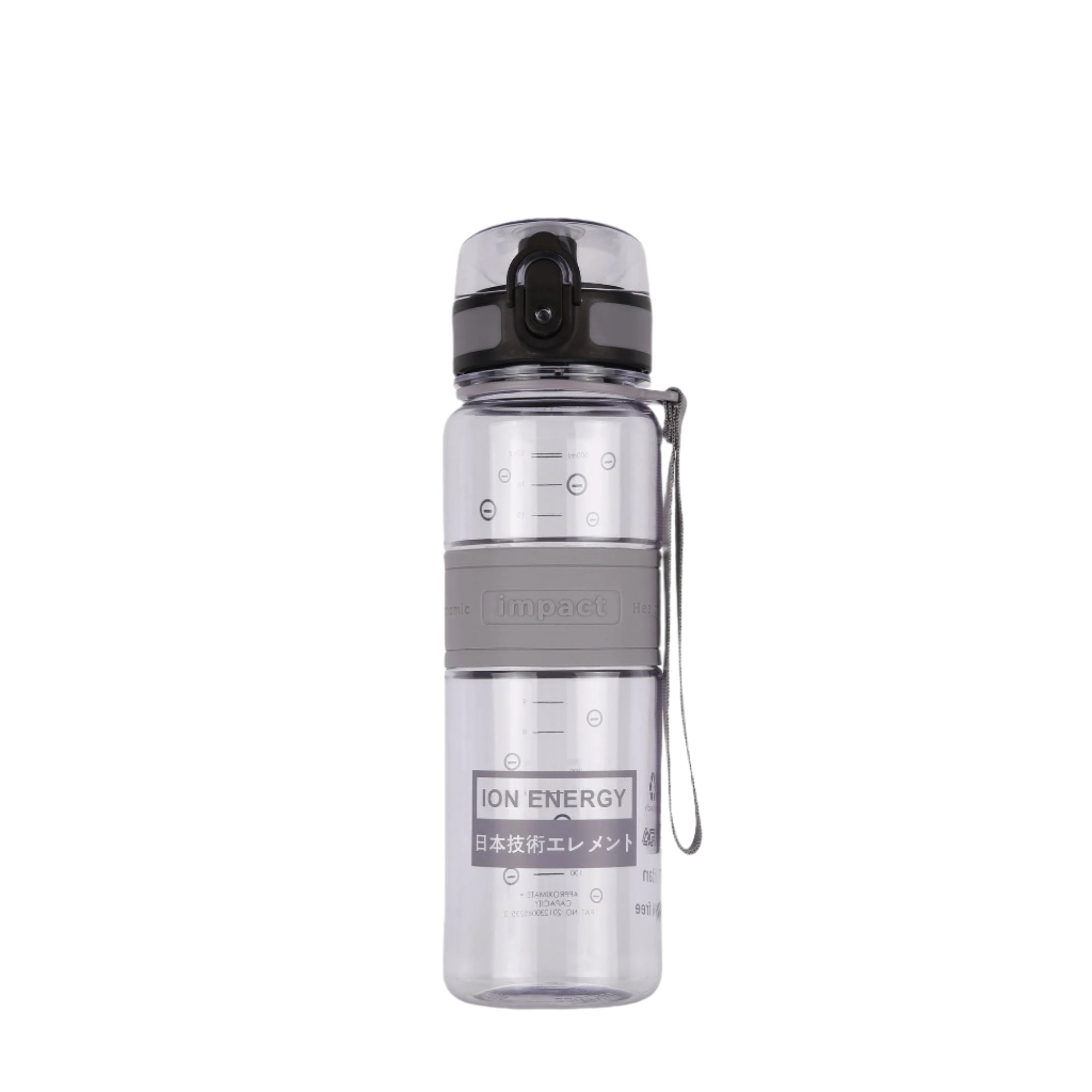 Nano Ionizer USA Tritan Jump Lid Ergo Bottle, 500ML