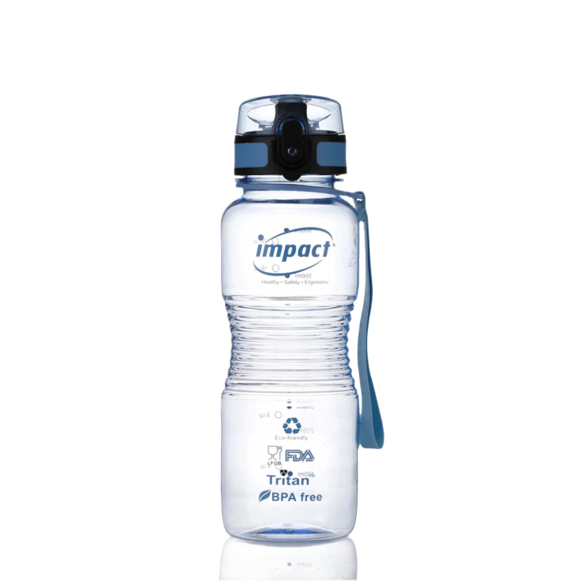 USA Tritan Jump Lid Design Ergo Bottle, 650ML