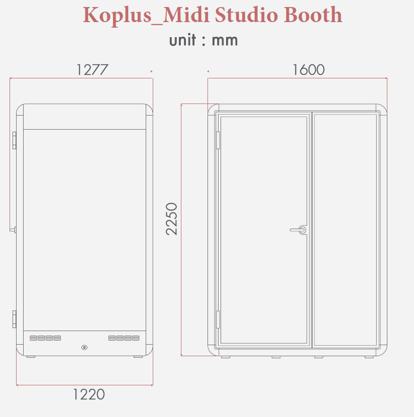 KOLO MIDI Studio Pod With UV-C Lamp