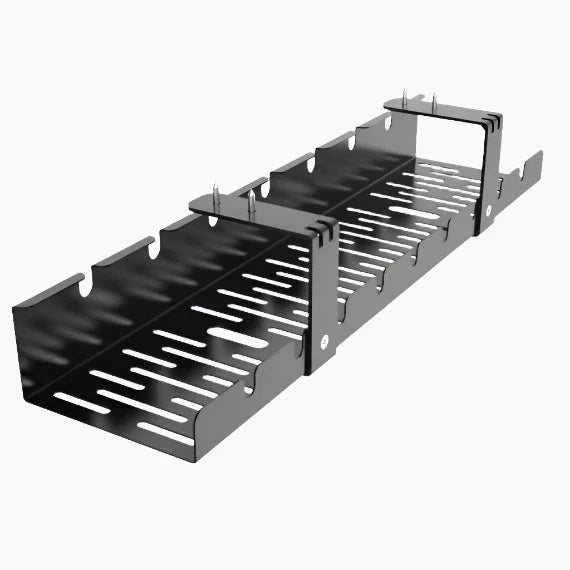Under Desk Cable Tray - Metal Cable Organizer | Ergoworks