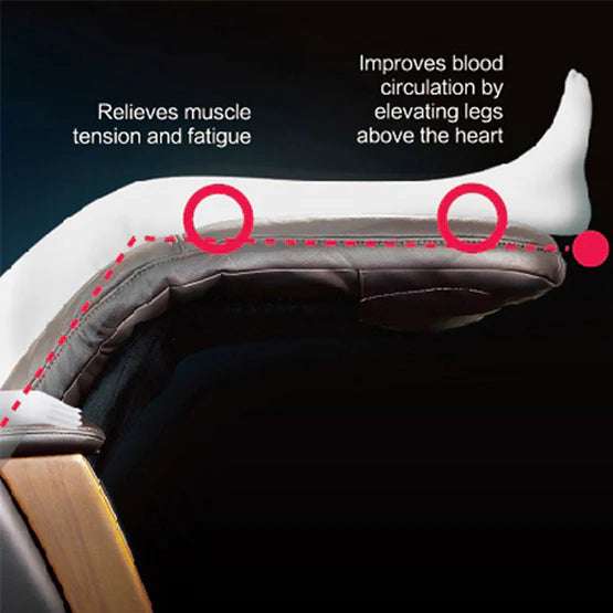 Zero Gravity Massage Recliner Chair (Brown)