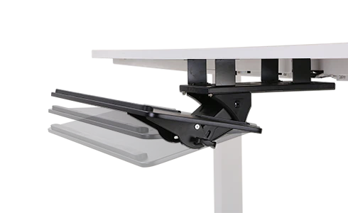 ERGOWORKS EW-KT101 BK - UNDER DESK UNIVERSAL KEYBOARD TRAY