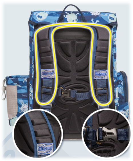 Impact IM-00706 School Bag - Quick Release | Ergoworks