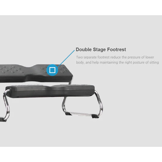 DUOREST DR-EZ1-GY Idea Collection EZ-Footrest