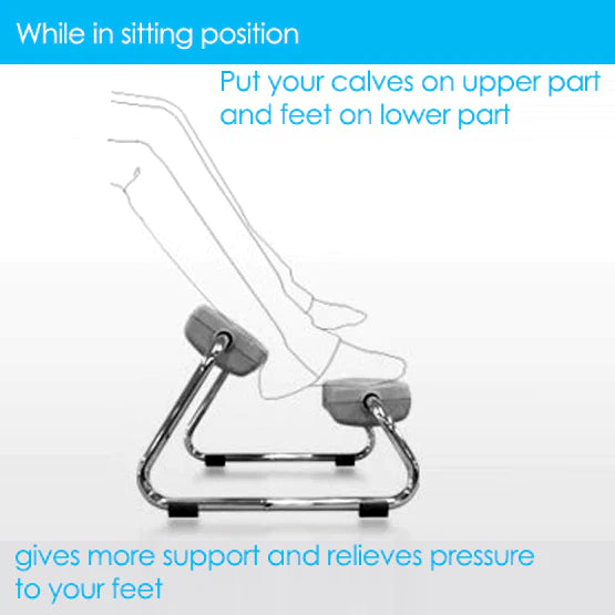 DUOREST DR-EZ1-GY Idea Collection EZ-Footrest