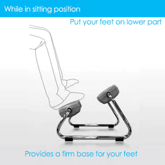 DUOREST DR-EZ1-GY Idea Collection EZ-Footrest