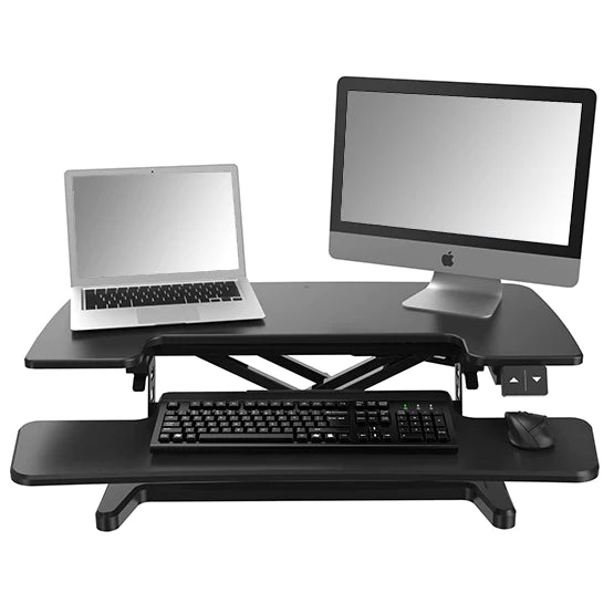 ERGOWORKS - EW-EMT107M-BK - Electric Sit Stand Desk Converter (M Series)