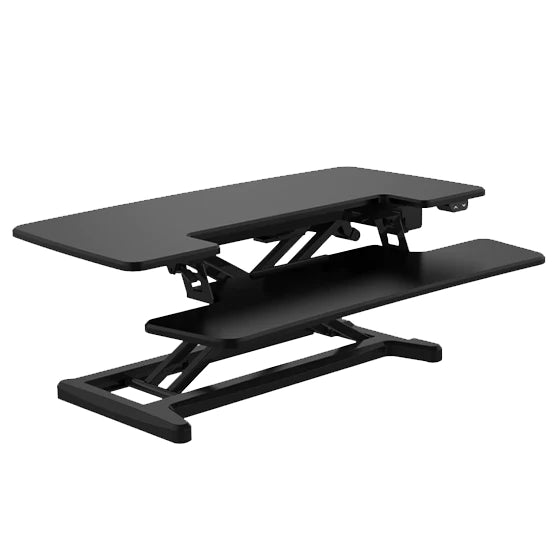 ERGOWORKS - EW-EMT107M-BK - Electric Sit Stand Desk Converter (M Series)