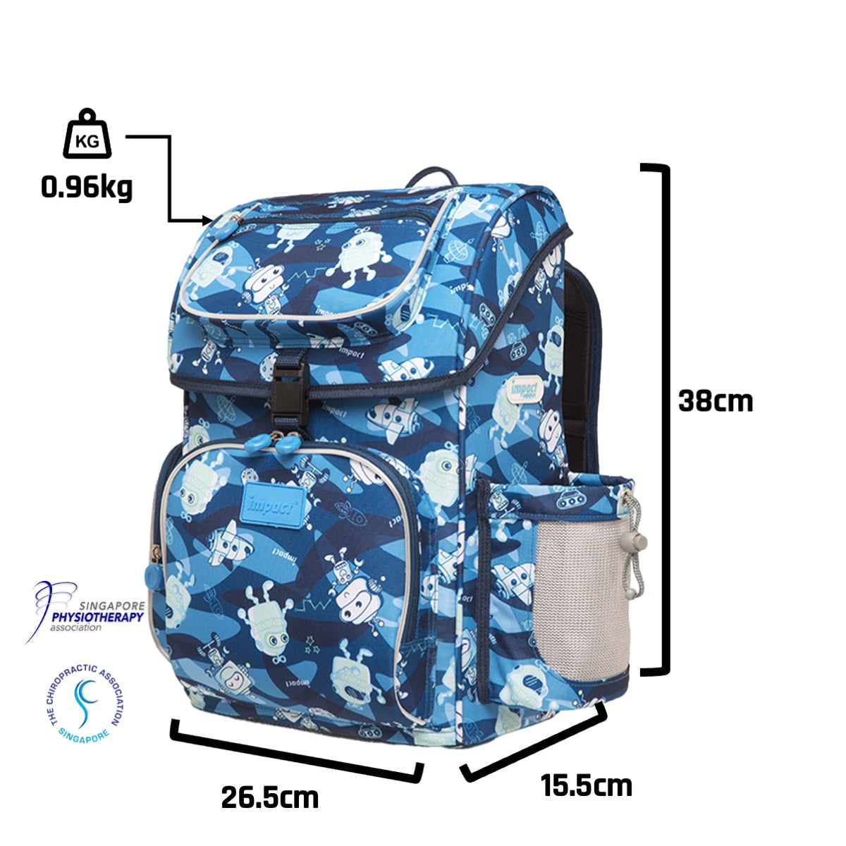 Impact IM-00706 School Bag - Quick Release | Ergoworks