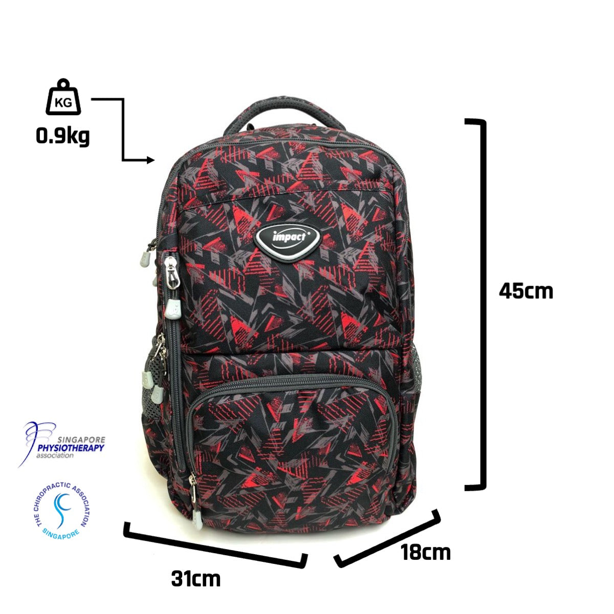 Impact Posture Correction Ergonomic Backpack, IPEG-163