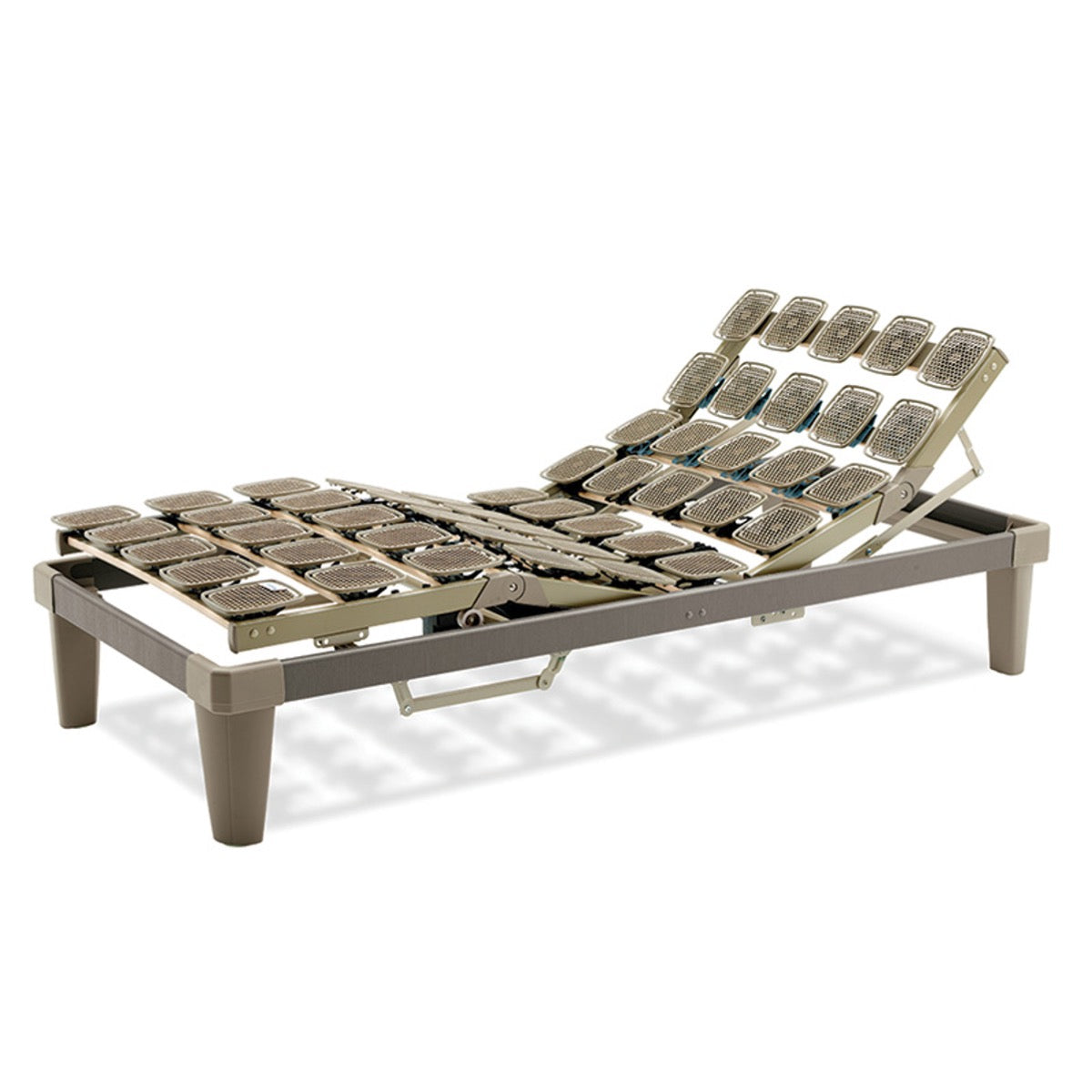 TEMPUR FLEX2000 ADJ. BED SYSTEM BROWN – Ergonomic Adjustable Bed Frame