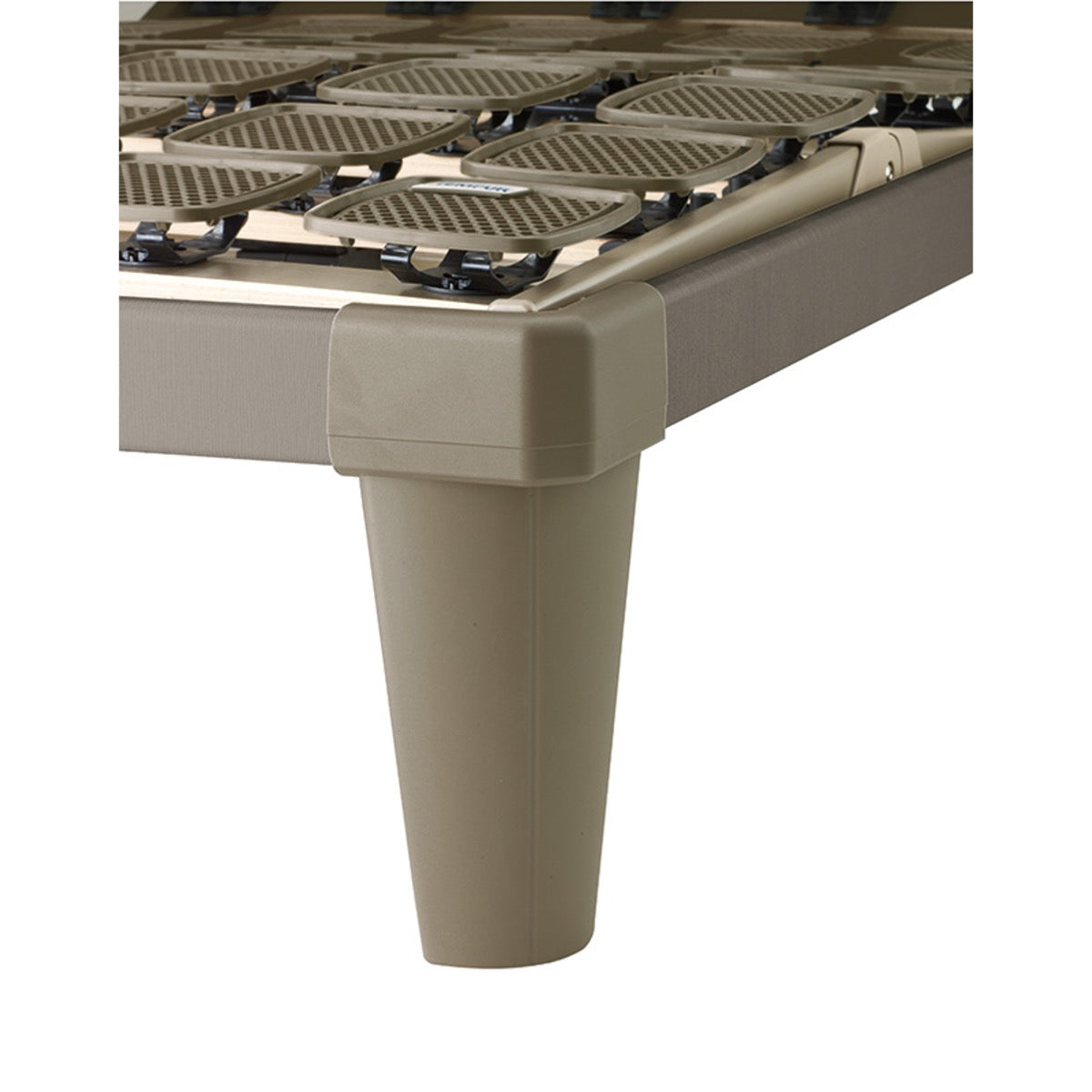 TEMPUR FLEX2000 ADJ. BED SYSTEM BROWN – Ergonomic Adjustable Bed Frame