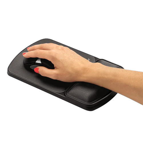 FELLOWES FW-9175101 Mouse Pad - Wrist Support with Microban Protection