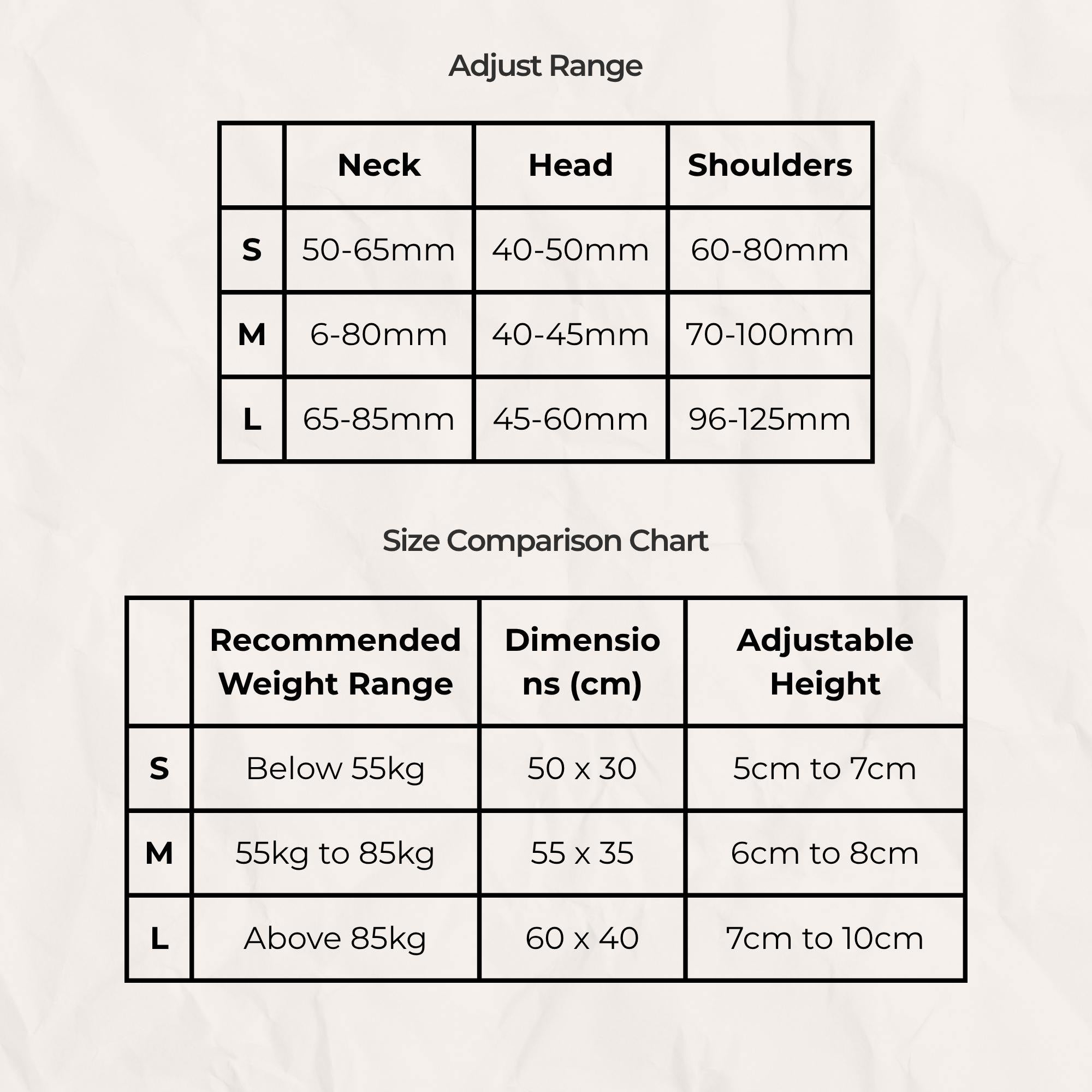 MOTEX - MTWH-MOTION - 1MM MOTION ERGO ADJUSTABLE PILLOW