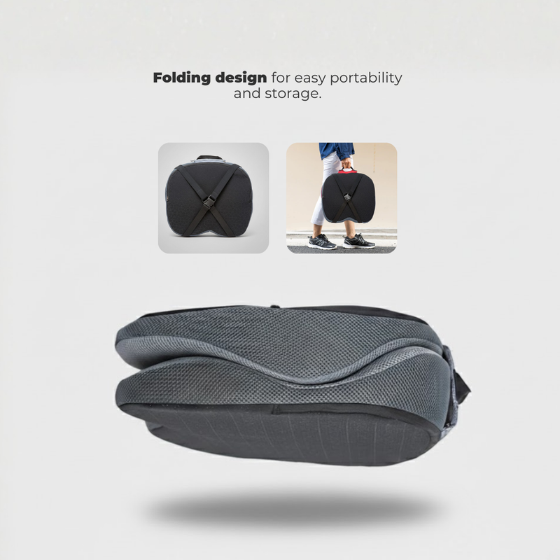 Ergonomic Back Rest Seat Cushion for Backbone Pain Support | Ergoworks