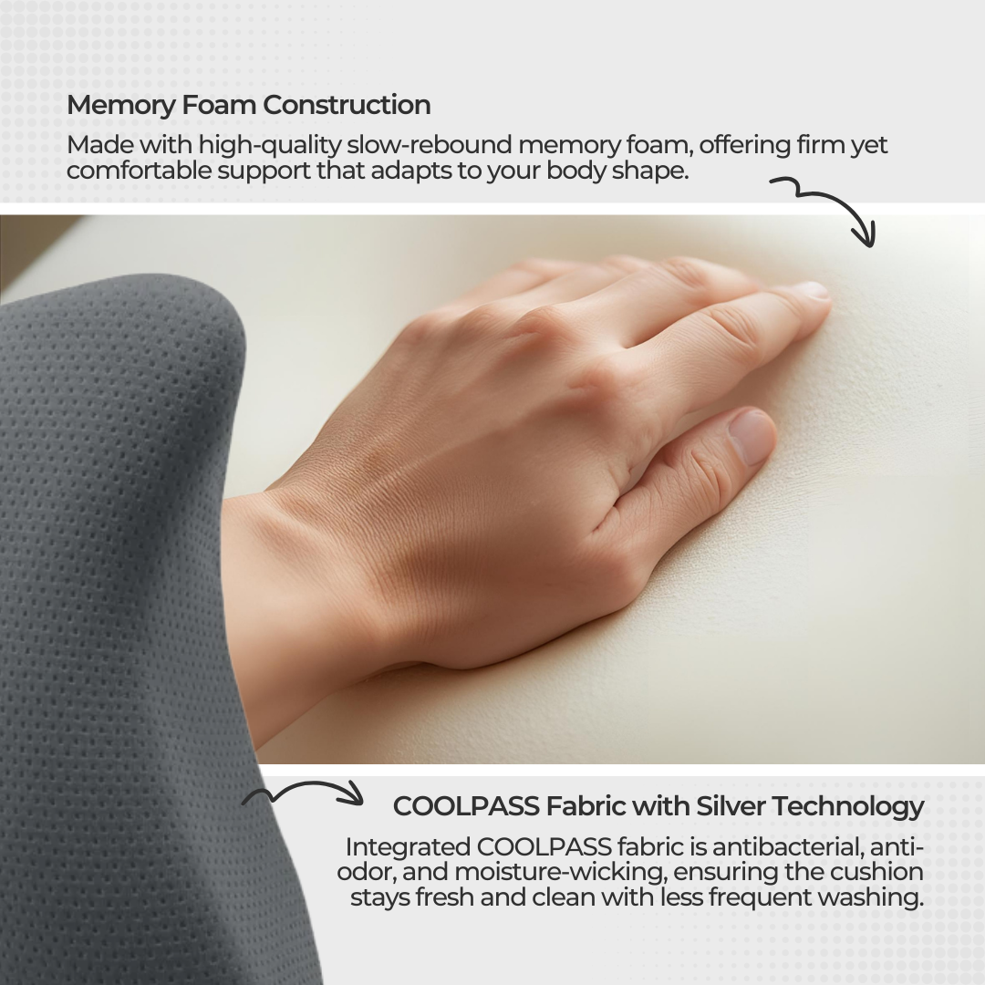 Comfort Back Rest Pocket Cushion