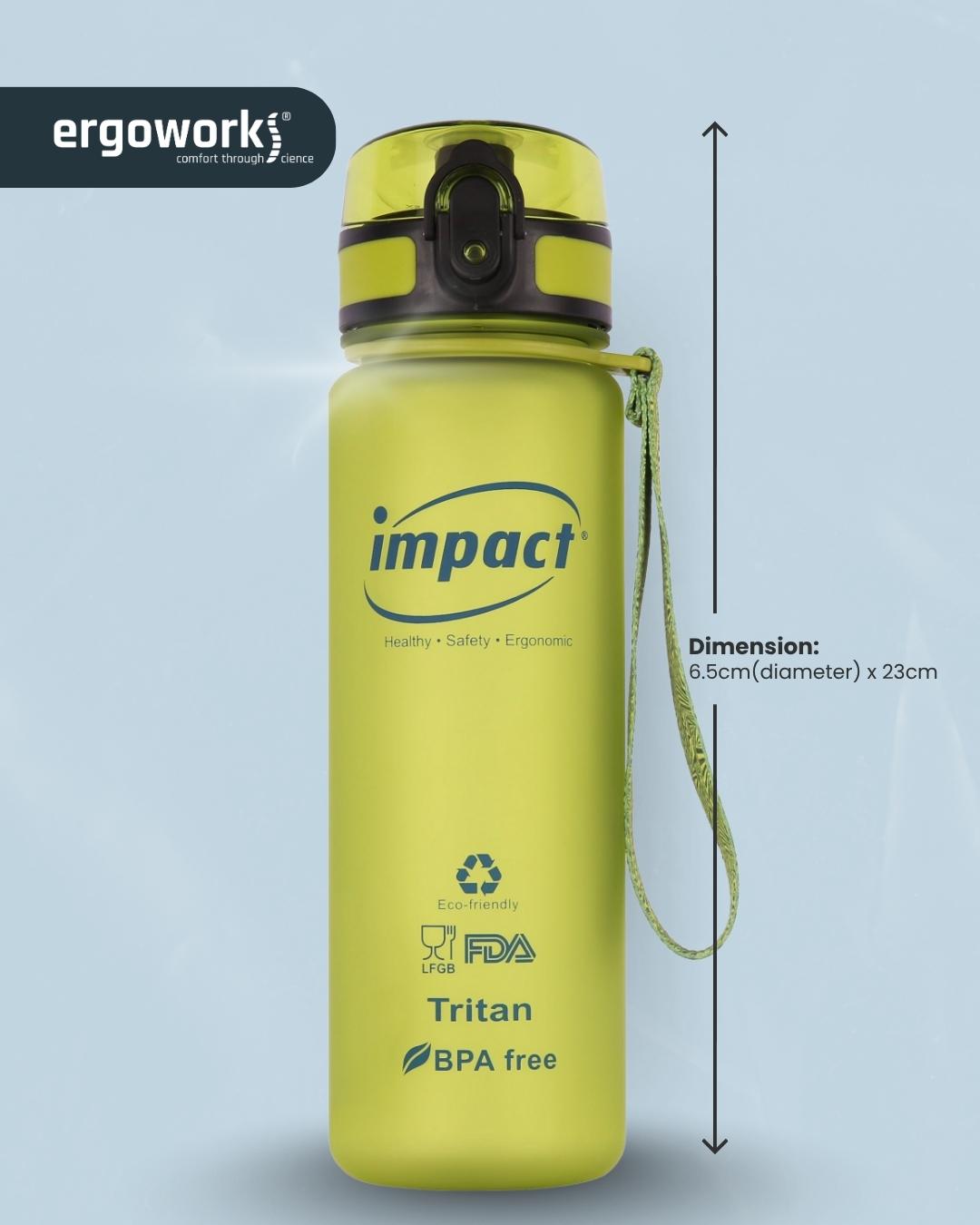 USA Tritan Jump Lid Design Ergo Bottle, 500ML